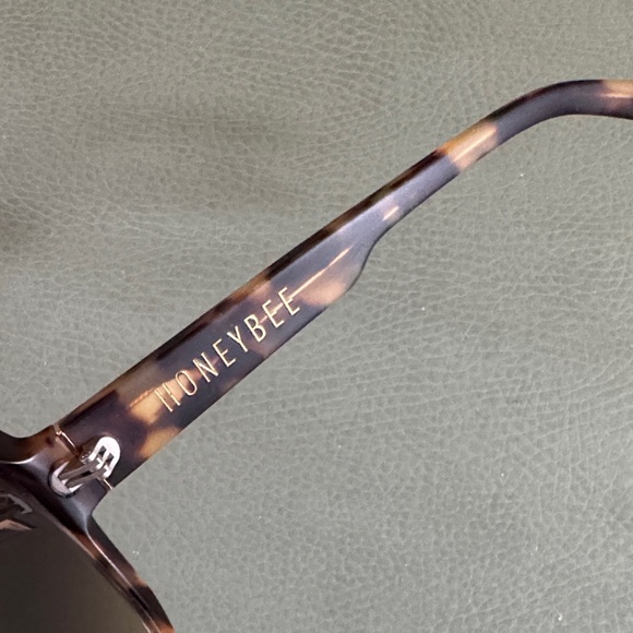 Electric Honeybee Tortoise Shell Sunglasses